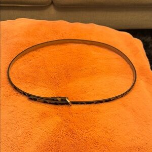 j crew  100 percent leather belt